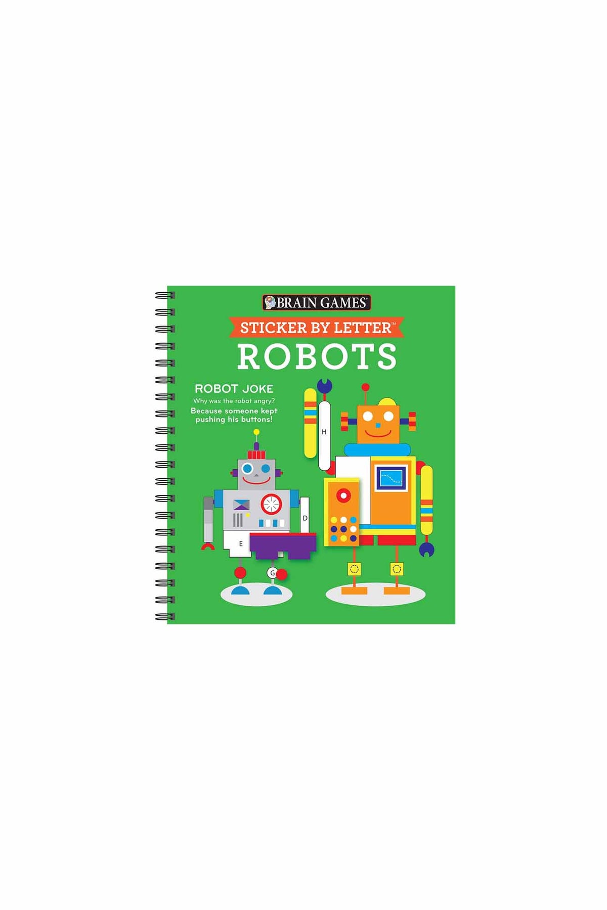 Brain Games - Sticker by Letter: Robots Various Publishers Explore our  selection of items that will assist you be the very best version of yourself